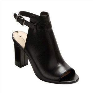Via Spiga Fabrizie Black Leather Mules